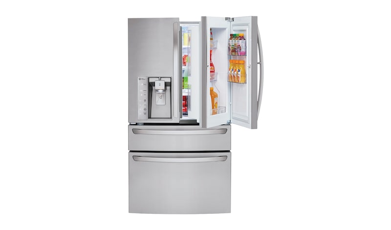 LG Réfrigérateur à 4 portes avec porte à deux battants de 36 pouces et de 30 pi 3 , LMXS30776S